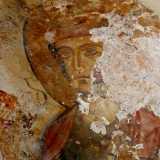 Particolare di un affresco nel complesso cenobitico di Sant'Angelo a Santeramo in Colle